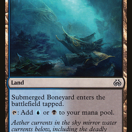 Submerged Boneyard (AER-194) - Aether Revolt Foil