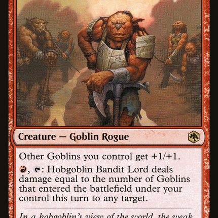 Hobgoblin Bandit Lord (AFR-147) - Adventures in the Forgotten Realms