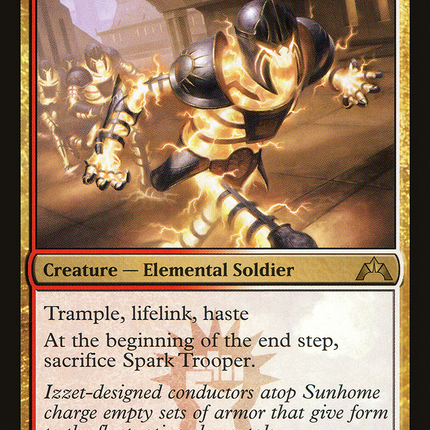 Spark Trooper (GTC-199) - Gatecrash Foil