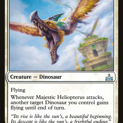 Majestic Heliopterus (RIX-013) - Rivals of Ixalan Foil