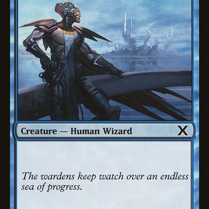 Lumengrid Warden (10E-089) - Tenth Edition Foil