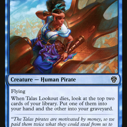 Talas Lookout (DMU-068) - Dominaria United Foil