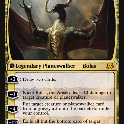 Nicol Bolas, the Ravager // Nicol Bolas, the Arisen (JDG-009) - Judge Gift Cards 2021: (originpwdfc) Foil