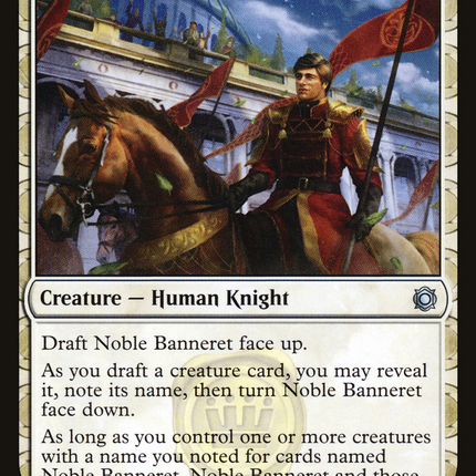 Noble Banneret (CN2-017) - Conspiracy: Take the Crown: (draft) Foil