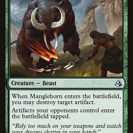 Manglehorn (AKH-175) - Amonkhet Foil