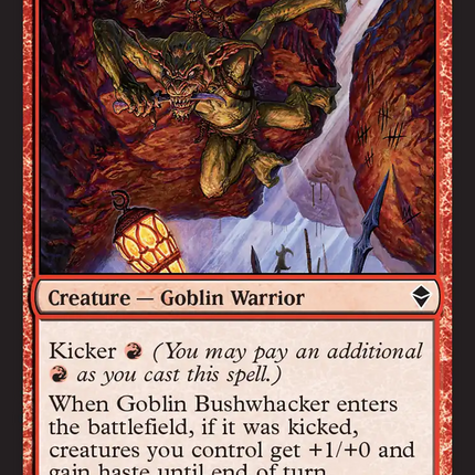 Goblin Bushwhacker (LIST-125) - The List Foil