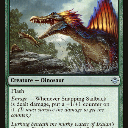 Snapping Sailback (XLN-208) - Ixalan Foil
