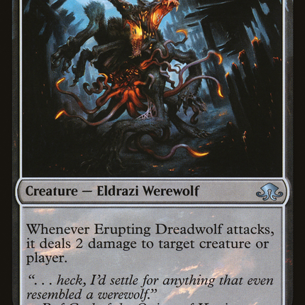 Smoldering Werewolf // Erupting Dreadwolf (EMN-142) - Eldritch Moon: (mooneldrazidfc)