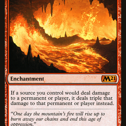 Fiery Emancipation (M21-143) - Core Set 2021