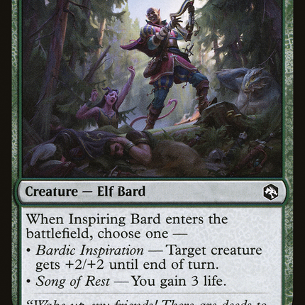 Inspiring Bard (AFR-189) - Adventures in the Forgotten Realms Foil
