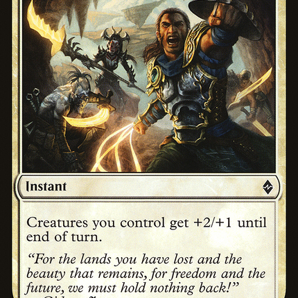 Inspired Charge (BFZ-032) - Battle for Zendikar Foil