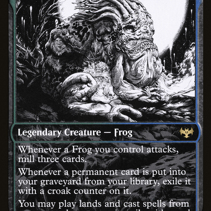 Grolnok, the Omnivore (VOW-324) - Innistrad: Crimson Vow: (Showcase) Foil