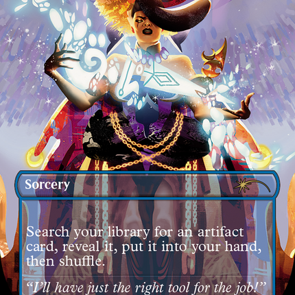 Fabricate (SLD-332) - Secret Lair Drop (Borderless) Foil