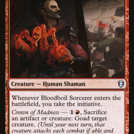 Bloodboil Sorcerer (CLB-164) - Commander Legends: Battle for Baldur's Gate