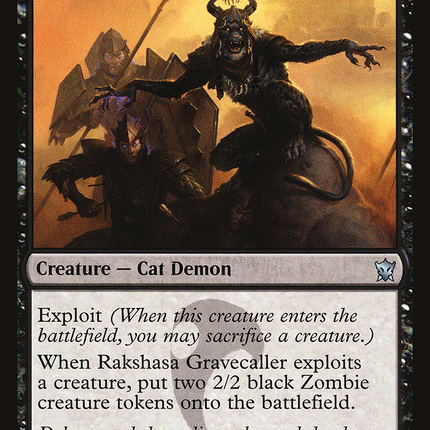 Rakshasa Gravecaller (DTK-114) - Dragons of Tarkir