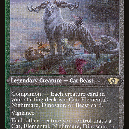 Kaheera, the Orphanguard (Foil Etched) (MUL-112) - Multiverse Legends: (companion) Foil