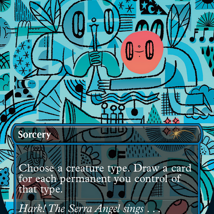 Distant Melody (SLD-1464) - Secret Lair Drop (Borderless)