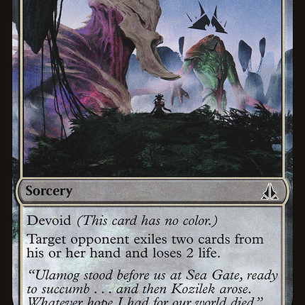 Witness the End (OGW-082) - Oath of the Gatewatch: (devoid)