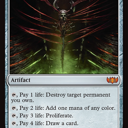 Staff of Compleation (TDC-326) - Commander: Tarkir: Dragonstorm
