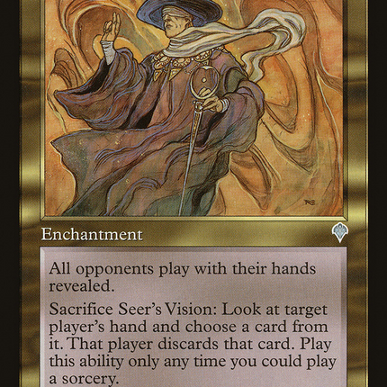 Seer's Vision (INV-270) - Invasion Foil