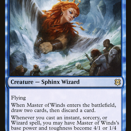 Master of Winds (ZNR-068) - Zendikar Rising Foil
