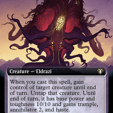 Flayer of Loyalties (CMM-747) - Commander Masters: (Extended Art) Foil