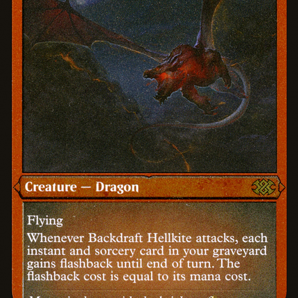Backdraft Hellkite (Foil Etched) (2X2-449) - Double Masters 2022 Foil