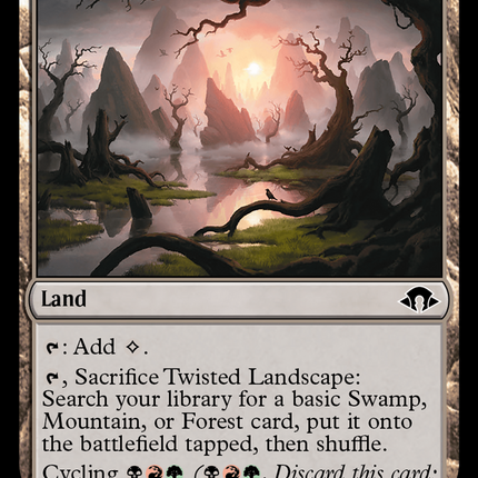 Twisted Landscape (MH3-521) - Modern Horizons 3 Foil