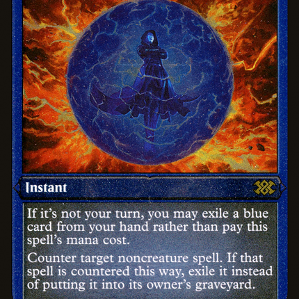 Force of Negation (Foil Etched) (2X2-429) - Double Masters 2022 Foil