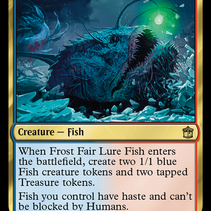 Frost Fair Lure Fish (WHO-129) - Doctor Who Foil