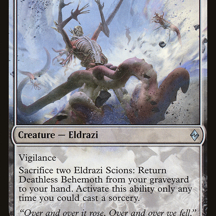Deathless Behemoth (BFZ-005) - Battle for Zendikar Foil