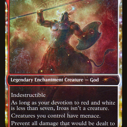 Iroas, God of Victory (SLD-070) - Secret Lair Drop: (enchantment, Showcase) Foil