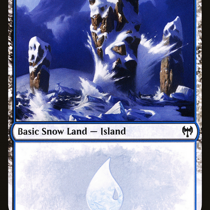 Snow-Covered Island (KHM-279) - Kaldheim: (snow) Foil