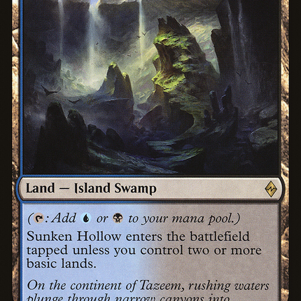 Sunken Hollow (BFZ-249) - Battle for Zendikar