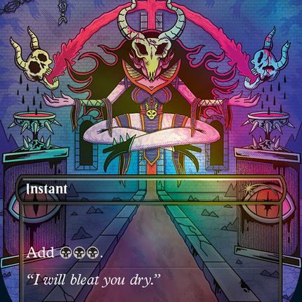 Dark Ritual (SLP-016) - Secret Lair Showdown (Borderless) Foil