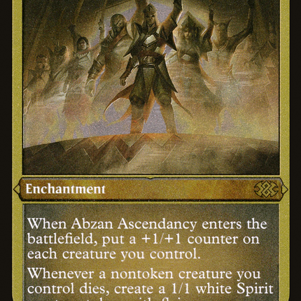 Abzan Ascendancy (Foil Etched) (2X2-467) - Double Masters 2022 Foil