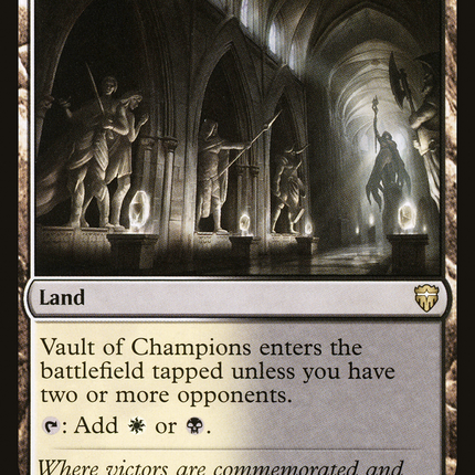 Vault of Champions (CMR-360) - Commander Legends