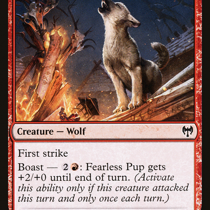 Fearless Pup (KHM-136) - Kaldheim