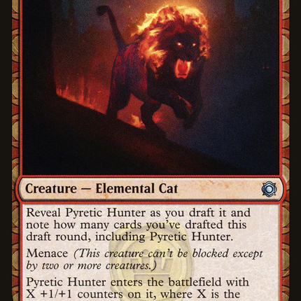 Pyretic Hunter (CN2-056) - Conspiracy: Take the Crown: (draft) Foil