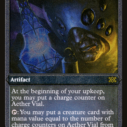 Aether Vial (Foil Etched) (2X2-555) - Double Masters 2022 Foil