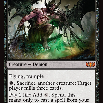 Lord of the Forsaken (TDC-186) - Commander: Tarkir: Dragonstorm