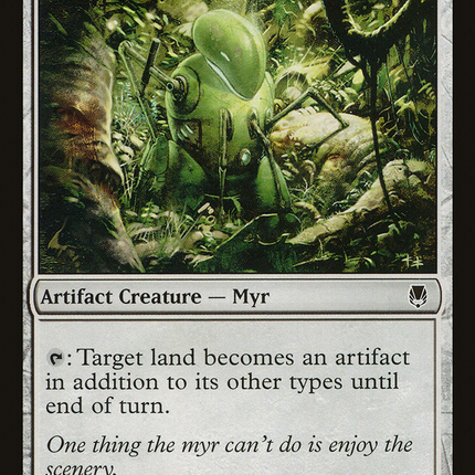 Myr Landshaper (DST-131) - Darksteel Foil