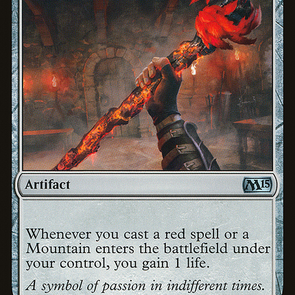 Staff of the Flame Magus (M15-233) - Magic 2015 Foil