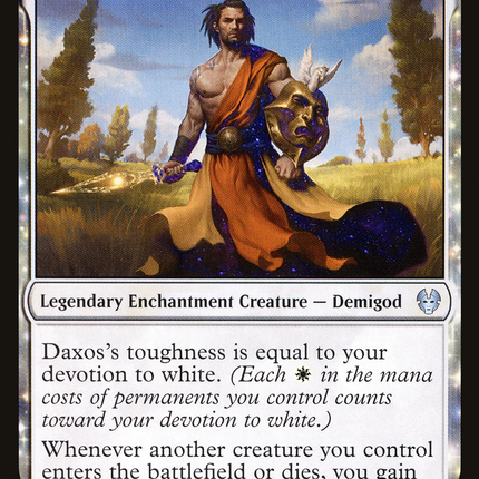 Daxos, Blessed by the Sun (THB-009) - Theros Beyond Death: (enchantment) Foil