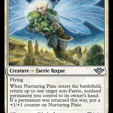 Nurturing Pixie (OTJ-020) - Outlaws of Thunder Junction