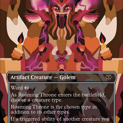 Roaming Throne (LCI-344) - The Lost Caverns of Ixalan (Borderless)