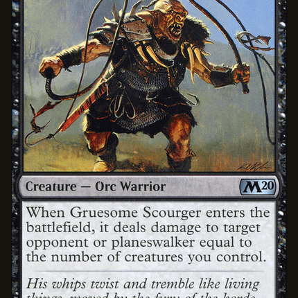 Gruesome Scourger (M20-104) - Core Set 2020 Foil