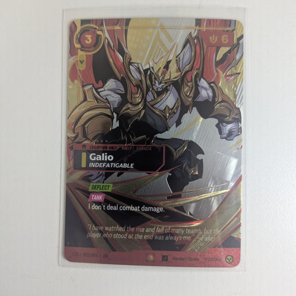 Riftbound x T1 Galio, Indefatigable