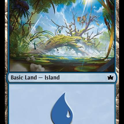 Island (BLB-372) - Bloomburrow Foil