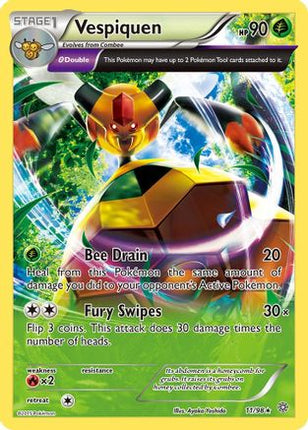 Vespiquen (11) 011/98  XY  Ancient Origins - Rare